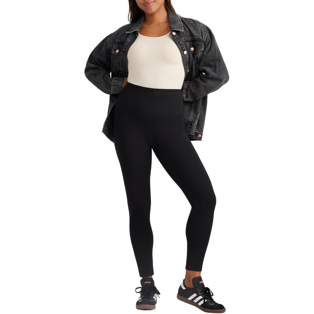 NWT Yummie Rachel Black Shaping Leggings High Waist SZ M MEDIUM NEW